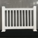 Conrad Vinyl Railing V Series White Square