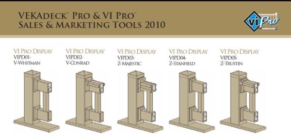VI Pro Railing Marketing Displays