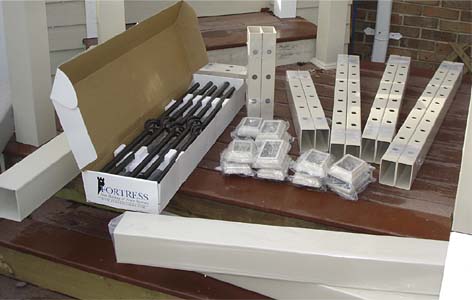 CSC "Z-Series" Routed Railing Kits (spindles not included)
