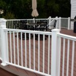 AFCO Rail Series 100 Texture White balcony